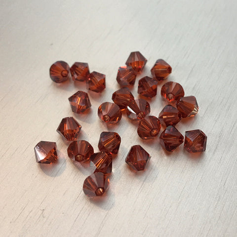 SALE - Swarovski 5mm Bicone
